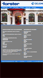 Mobile Screenshot of forster-unico.be